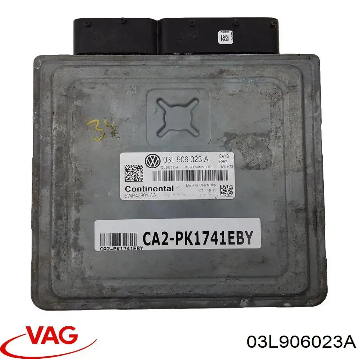 Мозги двигателя на Volkswagen Golf PLUS VI 521