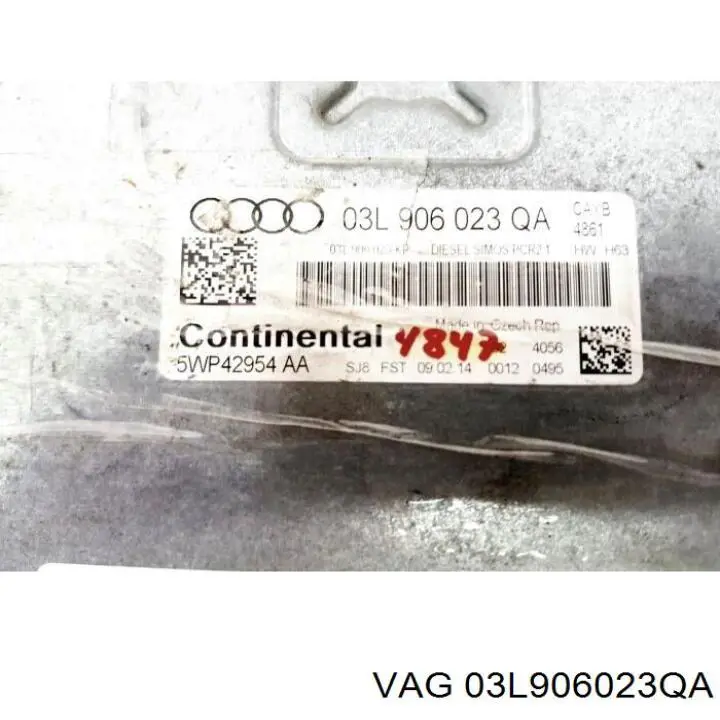 ЭБУ двигателем VAG 03L906023QA цена, от 282.02 USD