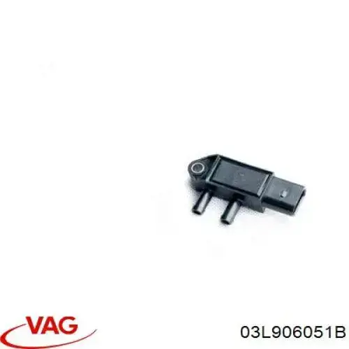 Купить 03L906051B VAG Датчик давления выхлопных газов