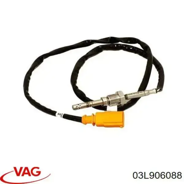 03L906088 VAG sensor de temperatura dos gases de escape (ge, antes de turbina)