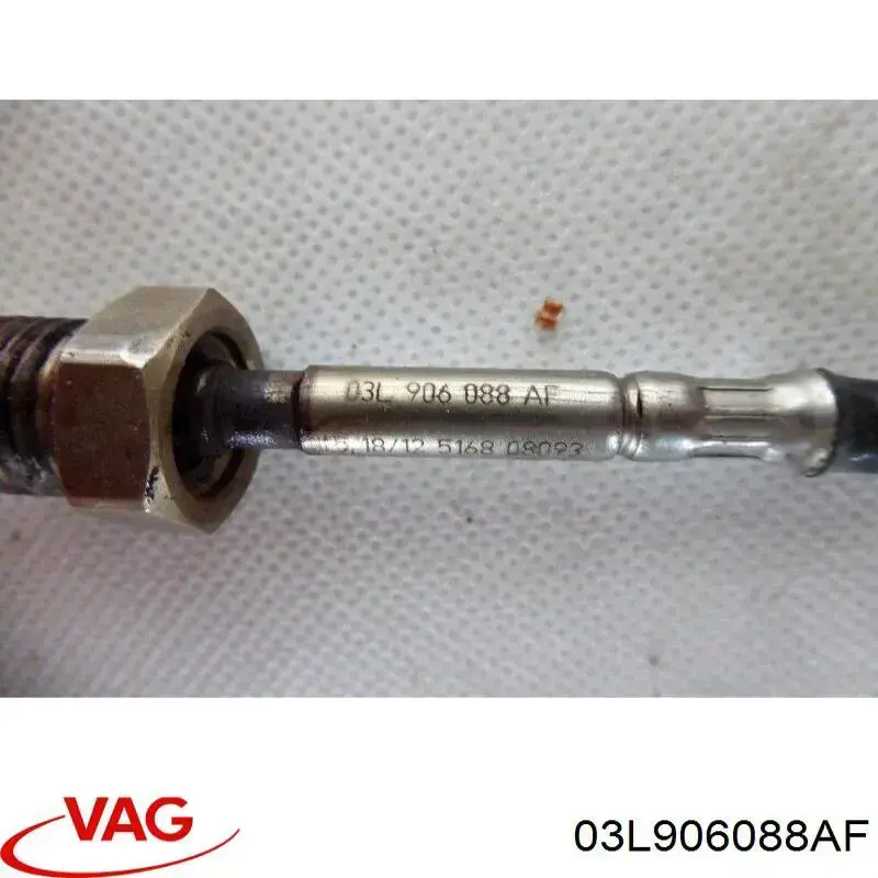 Sensor de temperatura, gas de escape, después de Filtro hollín/partículas 03L906088AF VAG