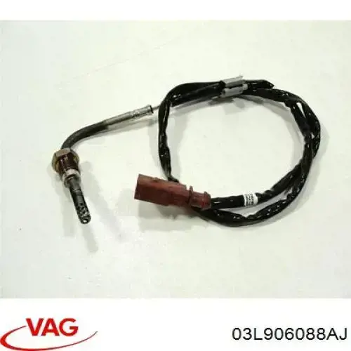 Датчик температуры выхлопных газов перед сажевым фильтром VAG 03L906088AJ цена, от 25.17 USD