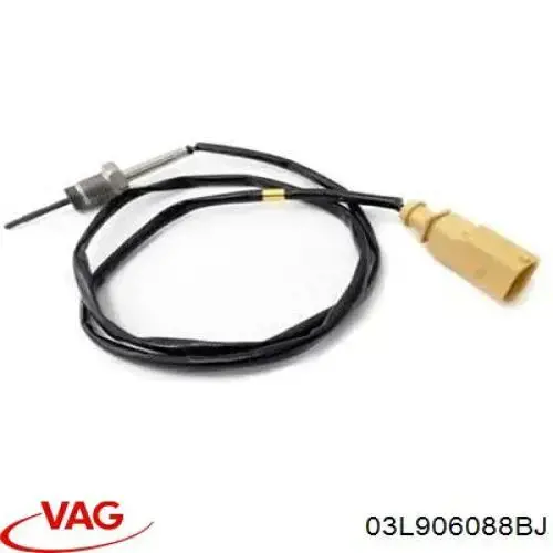 03L906088BJ VAG sensor de temperatura dos gases de escape (ge, depois de filtro de partículas diesel)