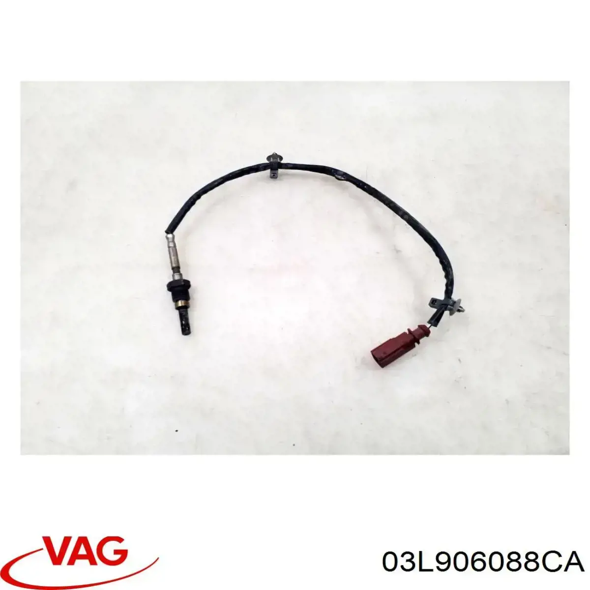 03L906088CA VAG sensor de temperatura dos gases de escape (ge, antes de turbina)