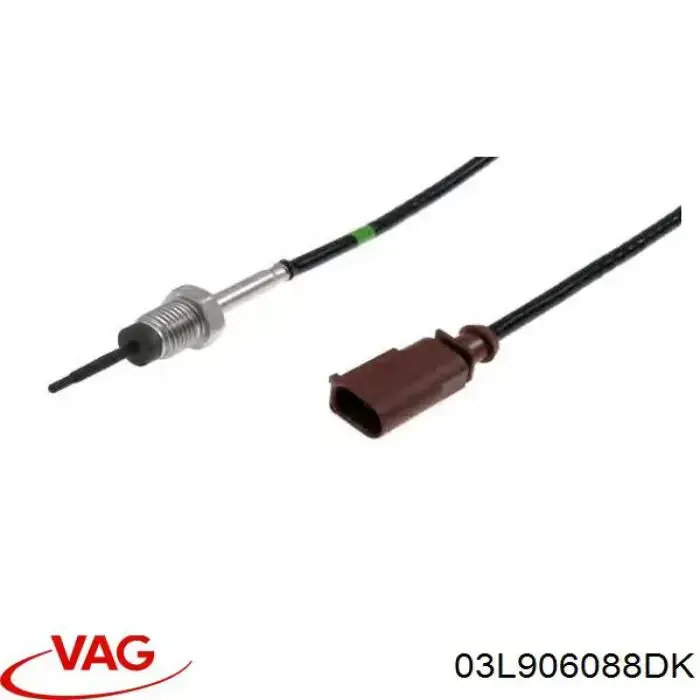 Датчик температуры выхлопных газов перед сажевым фильтром VAG 03L906088DK цена, от 121.48 USD