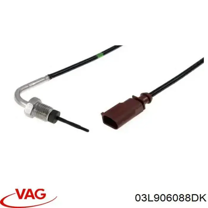 Купить 03L906088DK VAG Датчик температуры отработавших газов (ОГ), перед сажевым фильтром
