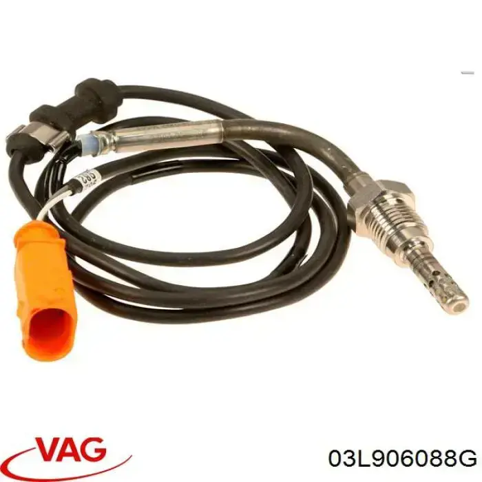 03L906088G VAG sensor de temperatura dos gases de escape (ge, depois de filtro de partículas diesel)