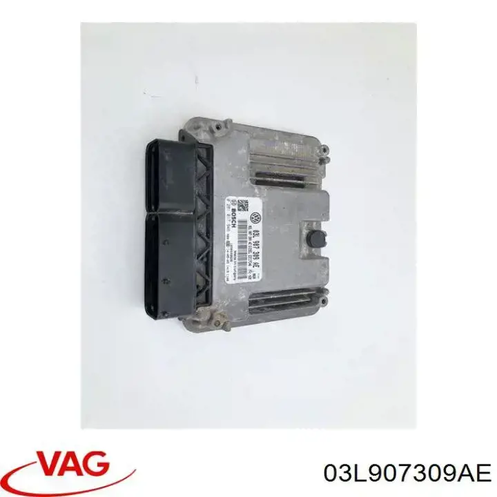 03L907309AE VAG модуль управления (эбу двигателем)
