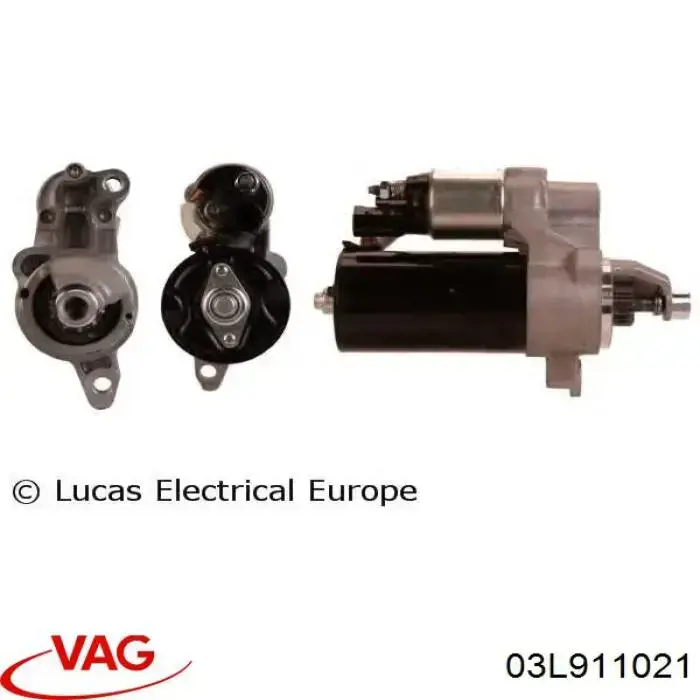 Стартер VAG 03L911021CV цена, от 35.55 USD