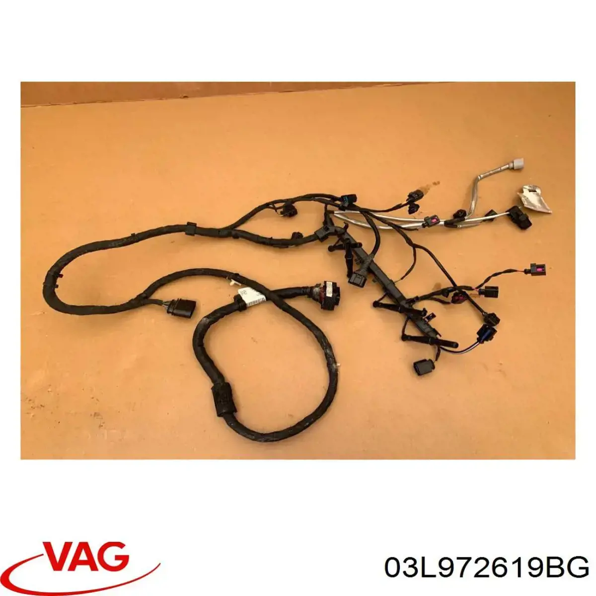 Жгут проводов моторного отсека VAG 03L972619BG цена, от 38.39 USD