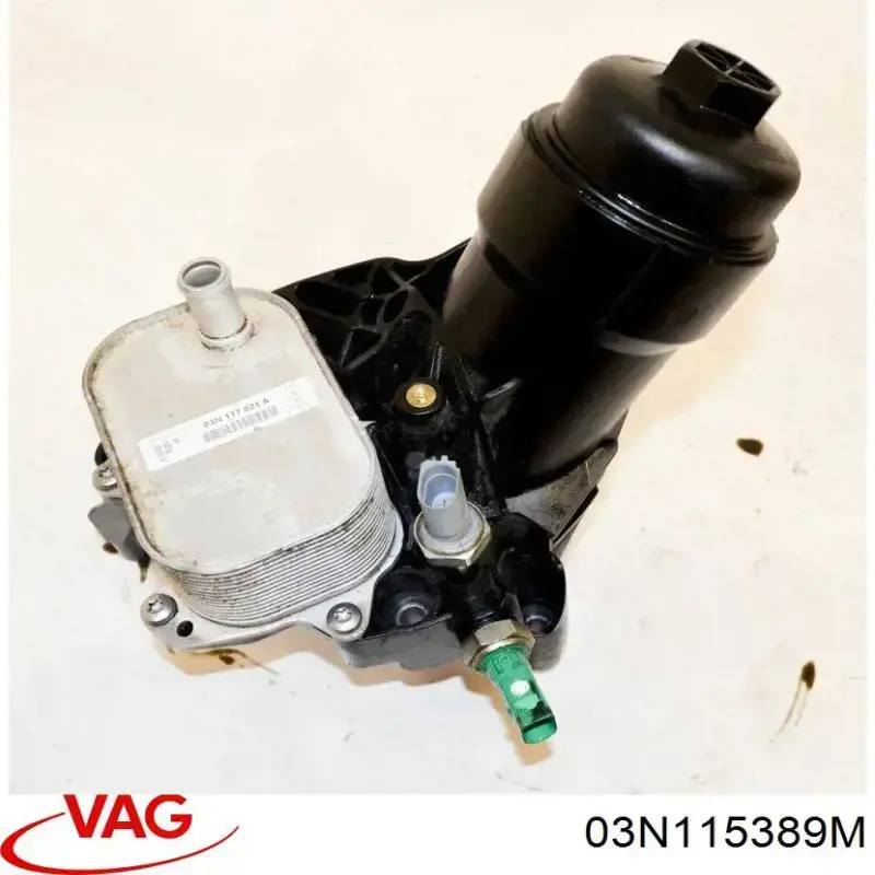 03N115389M VAG Корпус маслофильтра