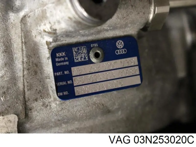 18539980065 Borg-Warner Турбонаддув