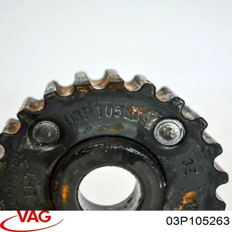 Звездочка привода коленвала 3P105263A VAG