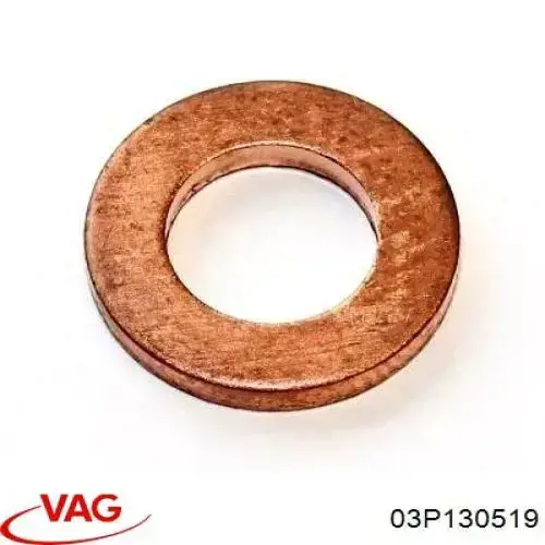 Кольцо (шайба) форсунки инжектора посадочное VAG 03P130519