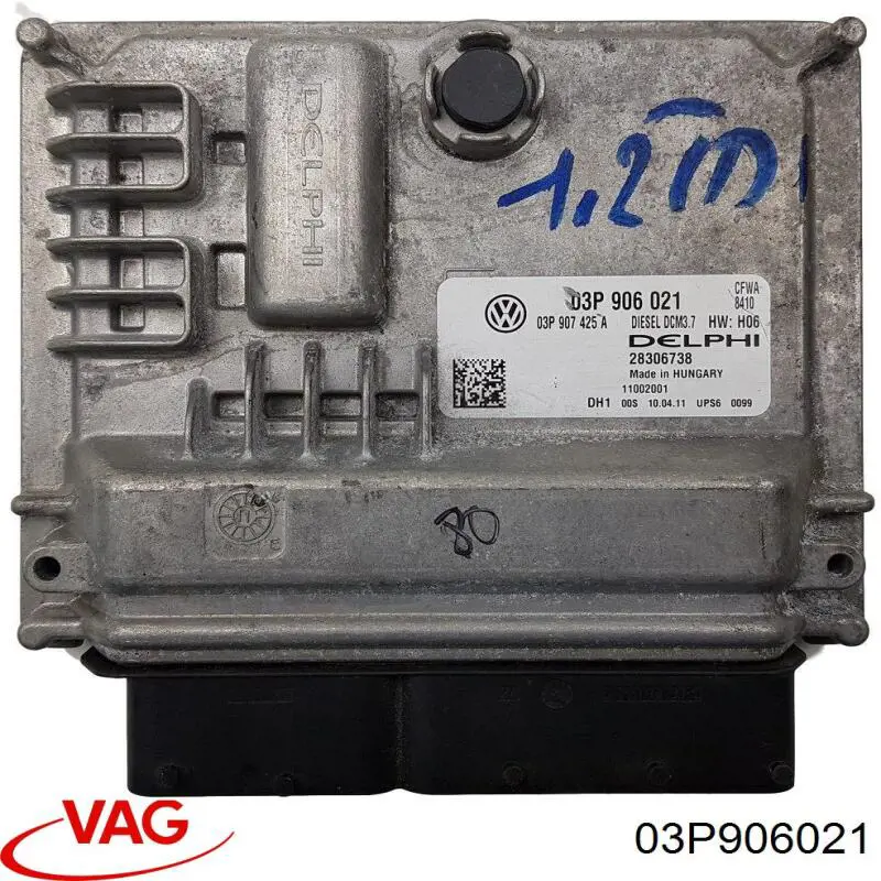 ЭБУ двигателем VAG 03P906021 цена, от 164.70 USD