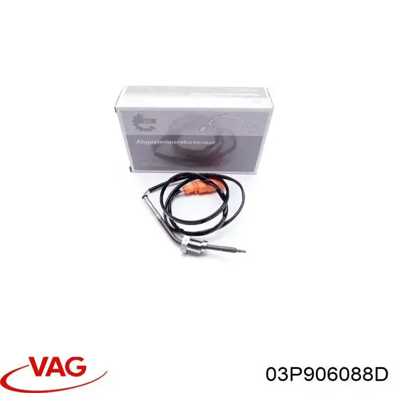 Sensor de temperatura, gas de escape, después de Filtro hollín/partículas 03P906088D VAG