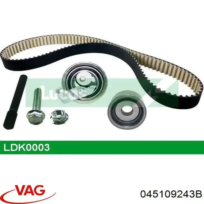 Купить 045109243B VAG Ролик натяжителя газораспределительного ремня