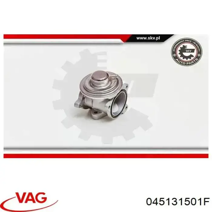 Клапан EGR, рециркуляции газов VAG 045131501F