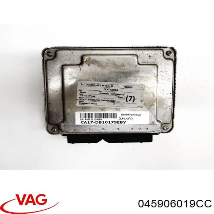 ЭБУ двигателем VAG 045906019CC цена, от 38.35 USD
