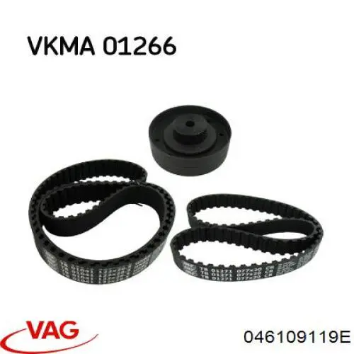 Зубчатый ремень VAG 046109119E цена, от 18.31 USD