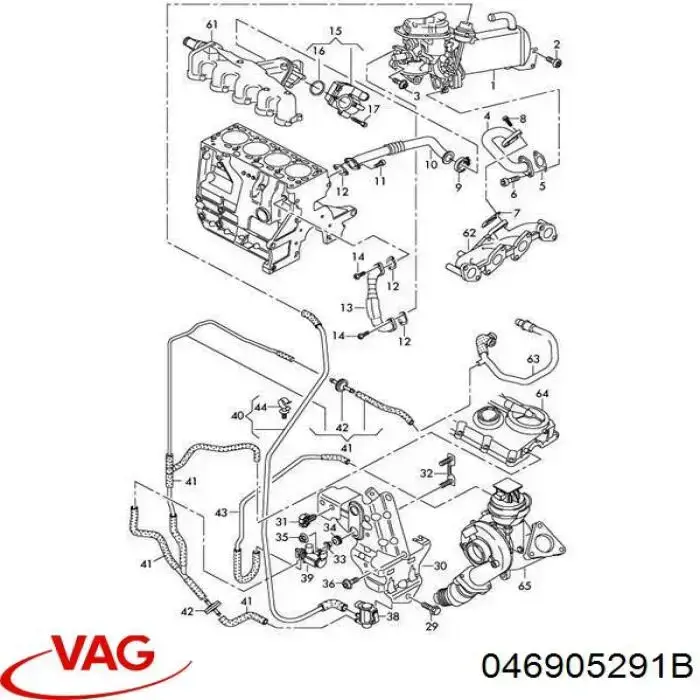 Клапан обратный пневматический 14905002 AND