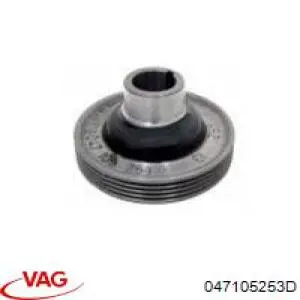Шкив коленвала (демпфер) VAG 047105253D цена, от 11.83 USD
