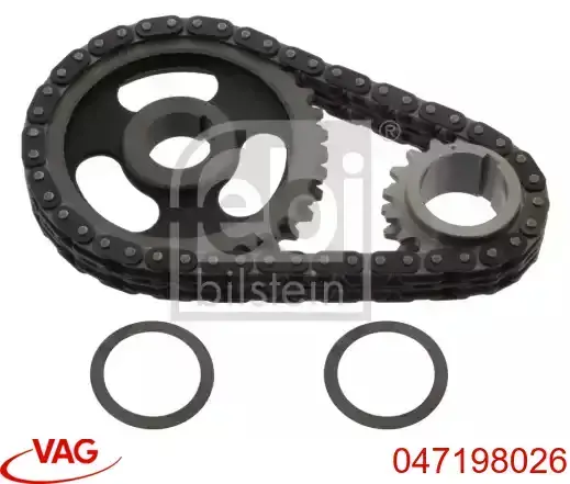 Ремкомплект ГРМ VAG 047198026 цена, от 36.78 USD