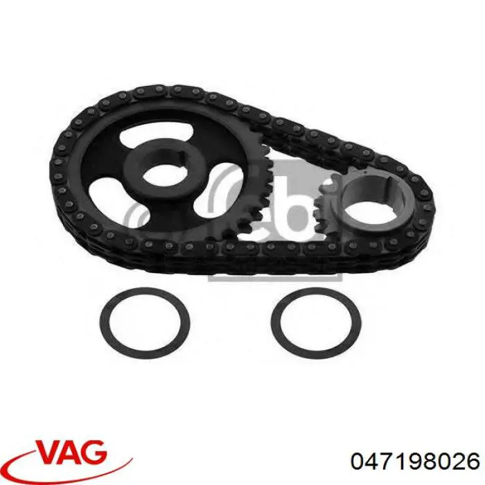 047198026 VAG Комплект цепи