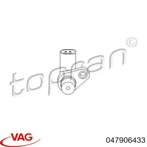 Датчик положения коленвала VAG 047906433