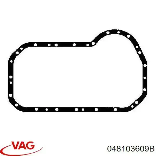 Купить 048103609B VAG Прокладка поддона картера