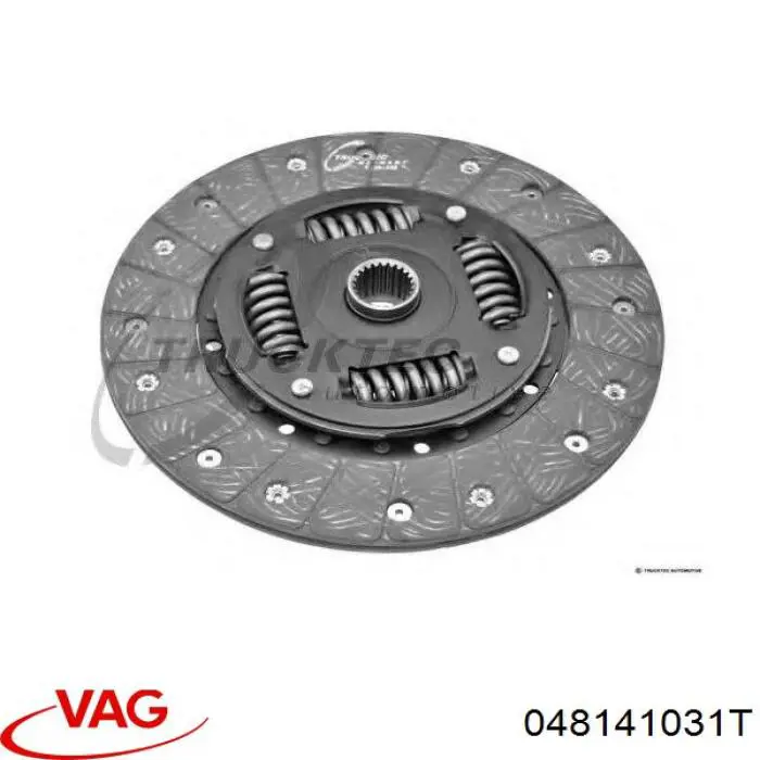 Диск сцепления VAG 048141031T цена, от 50.06 USD