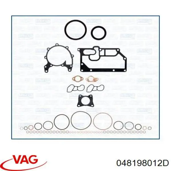 Верхний комплект прокладок двигателя VAG 048198012D цена, от 5007.40 UAH