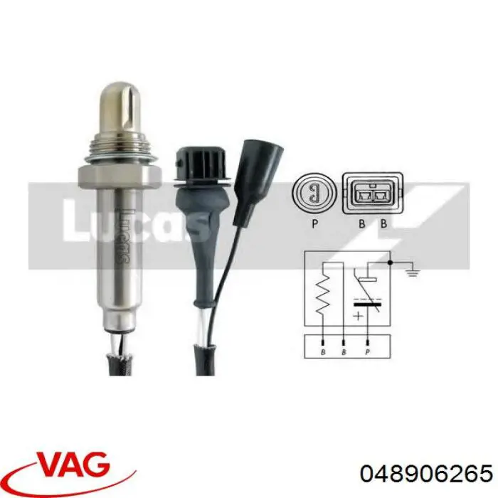 Лямбда датчик кислорода VAG 048906265 цена, от 56.22 USD