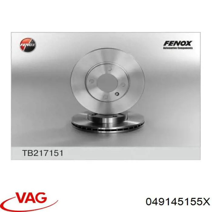 Купить 049145155X VAG Насос рулевого управления