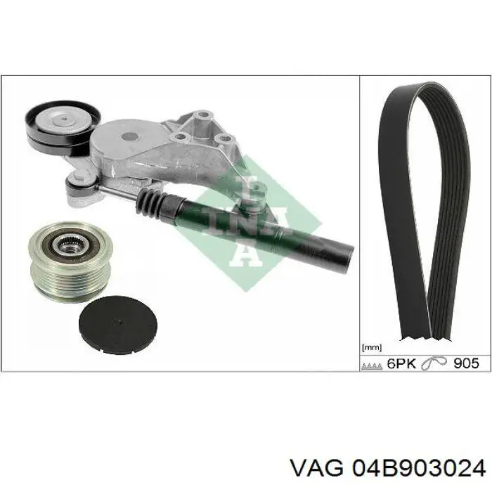 04B903024 VAG gerador