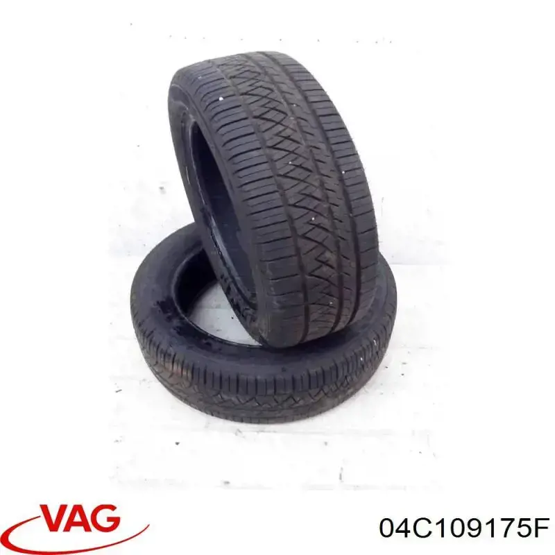 Нижний кожух ремня ГРМ VAG 04C109175F