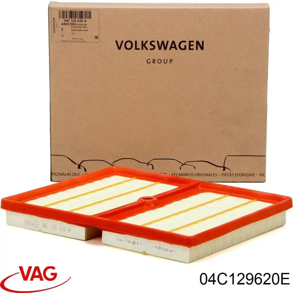 Элемент воздушного фильтра VAG 04C129620E цена, от 21.39 USD
