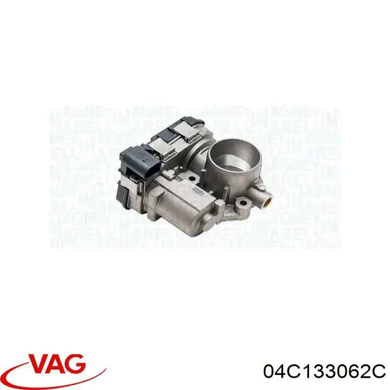 Дроссельная заслонка в сборе Magneti Marelli 802011975301 цена, от 285.56 USD
