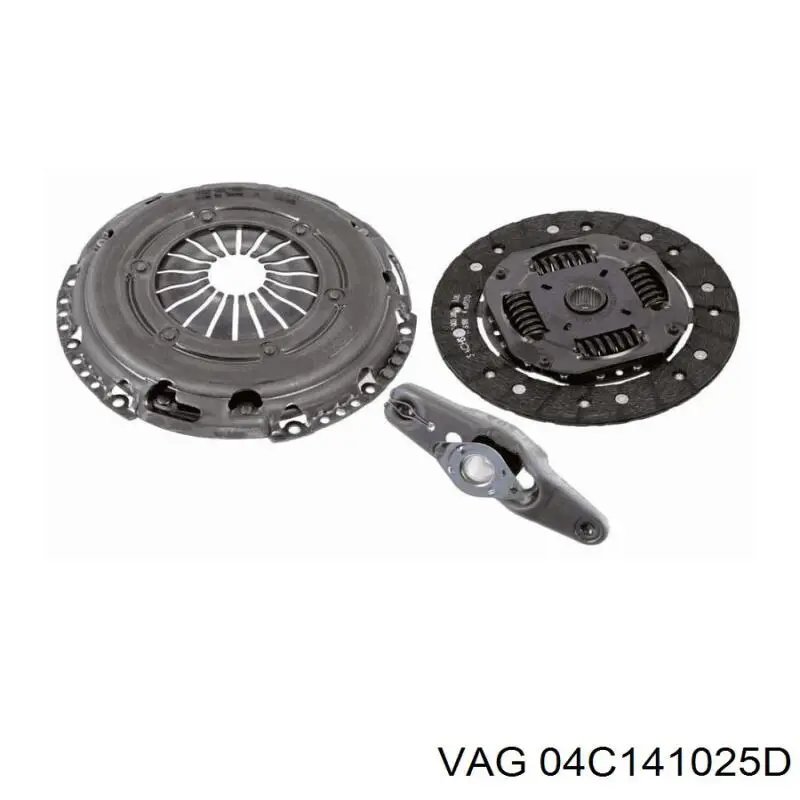 Compre 04C141025P VAG Cesta de embraiagem