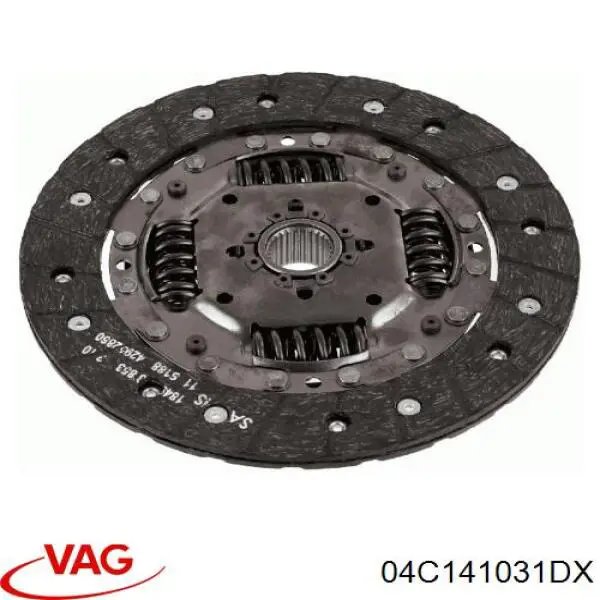 Диск сцепления VAG 04C141031D цена, от 135.74 USD