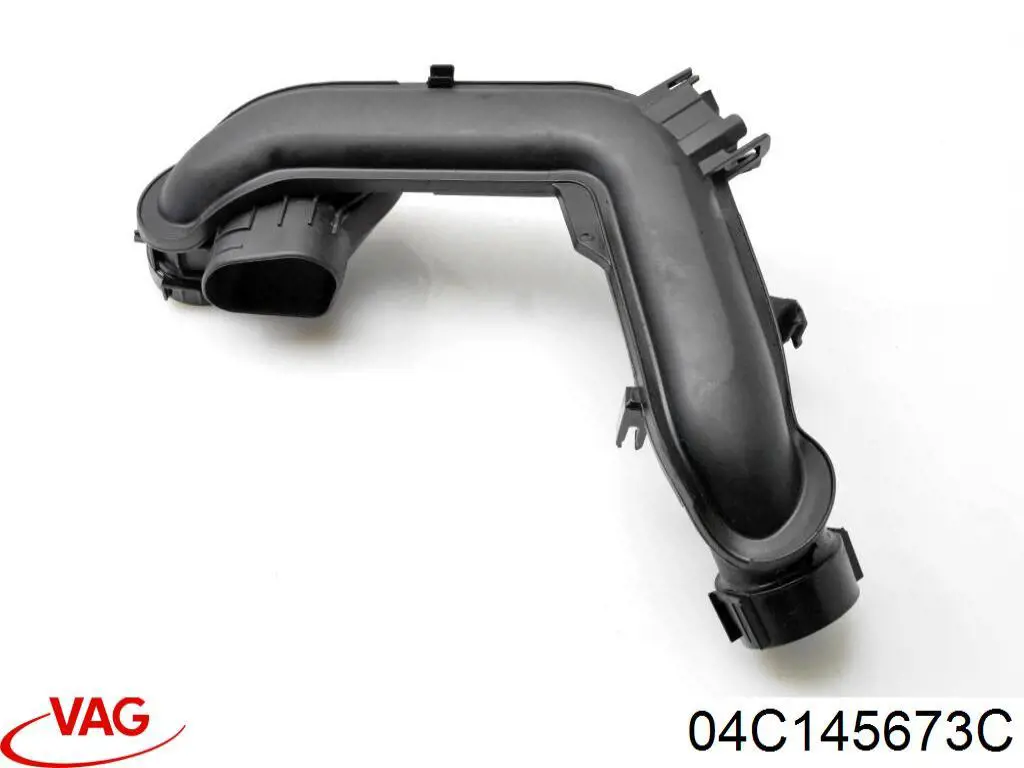 Патрубок воздушный, вход в турбину (наддув) VAG 04C145673C цена, от 18.28 USD