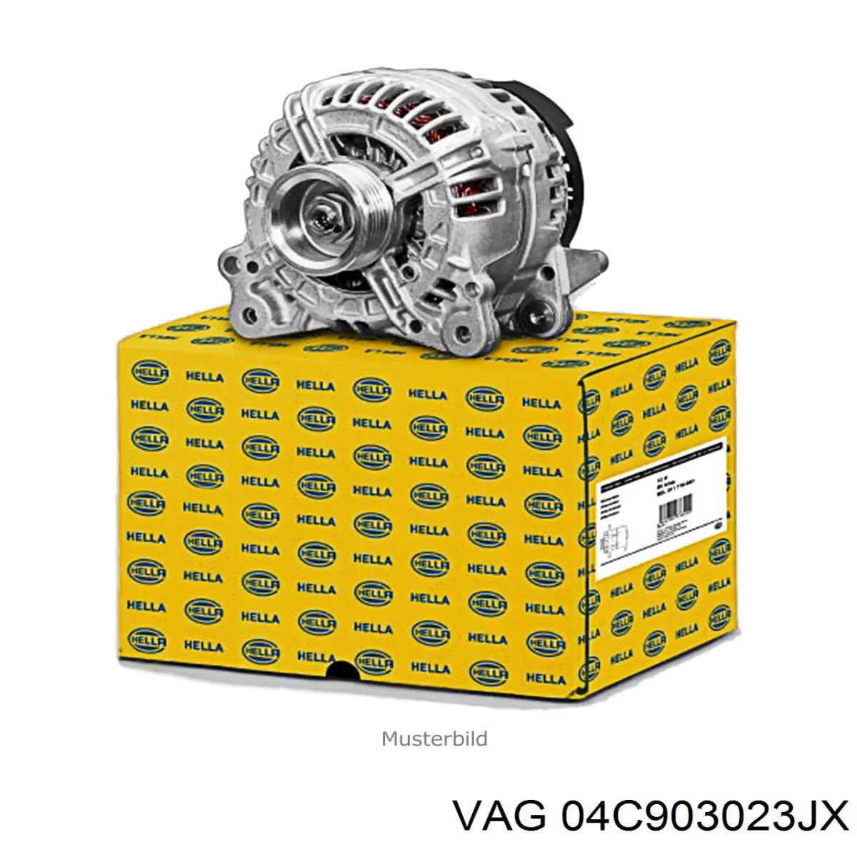 Генератор 04C903023JX VAG