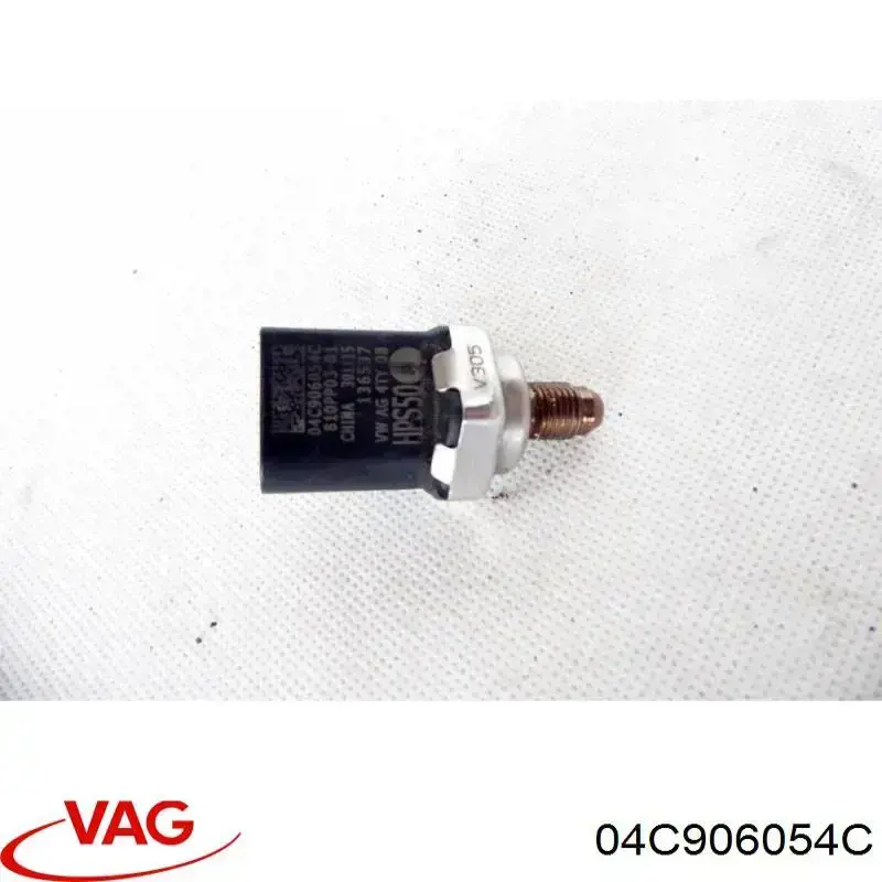 Sensor de presión de combustible 04C906054C VAG