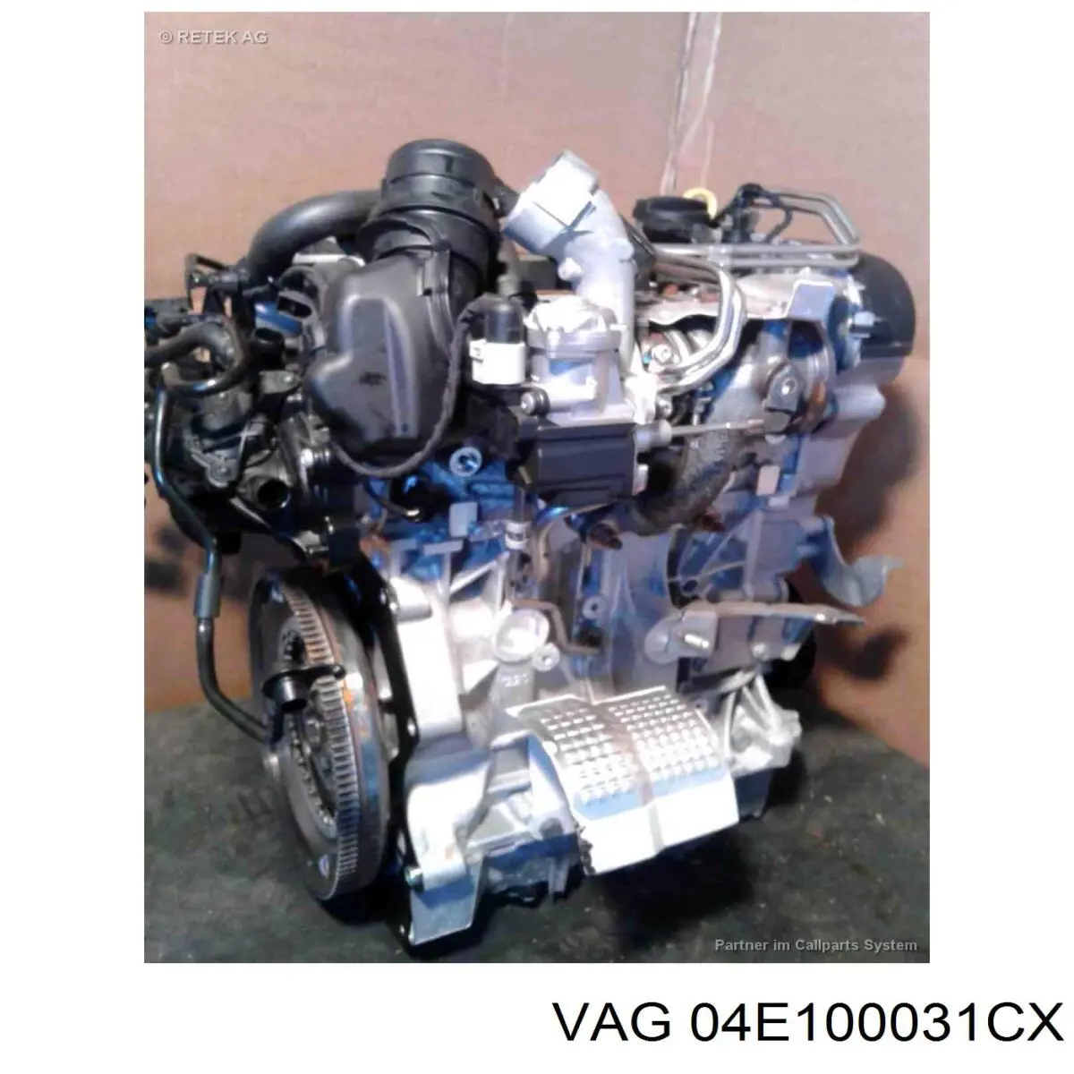 04E100098BX VAG Мотор в сборе
