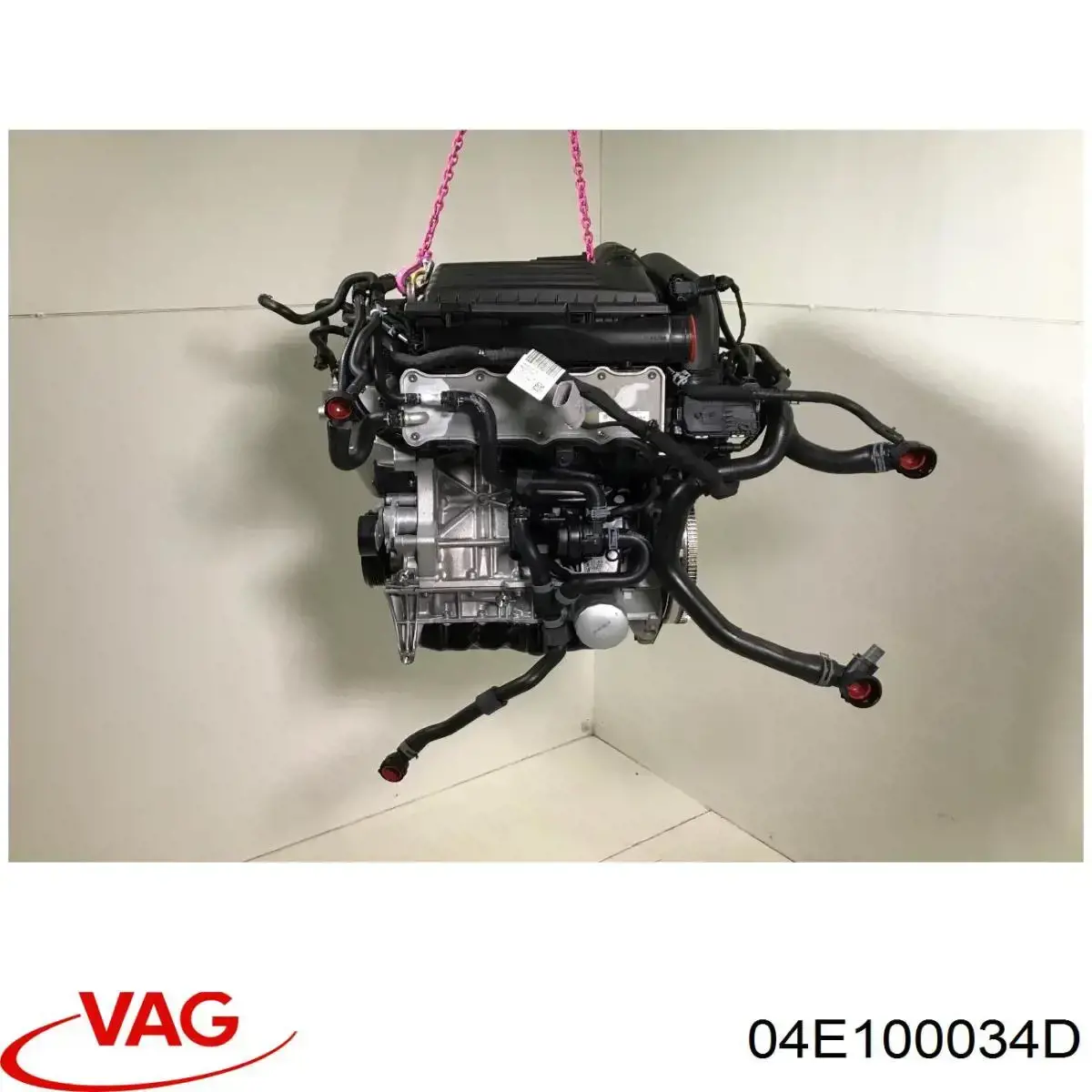 04E100098FX VAG motor montado