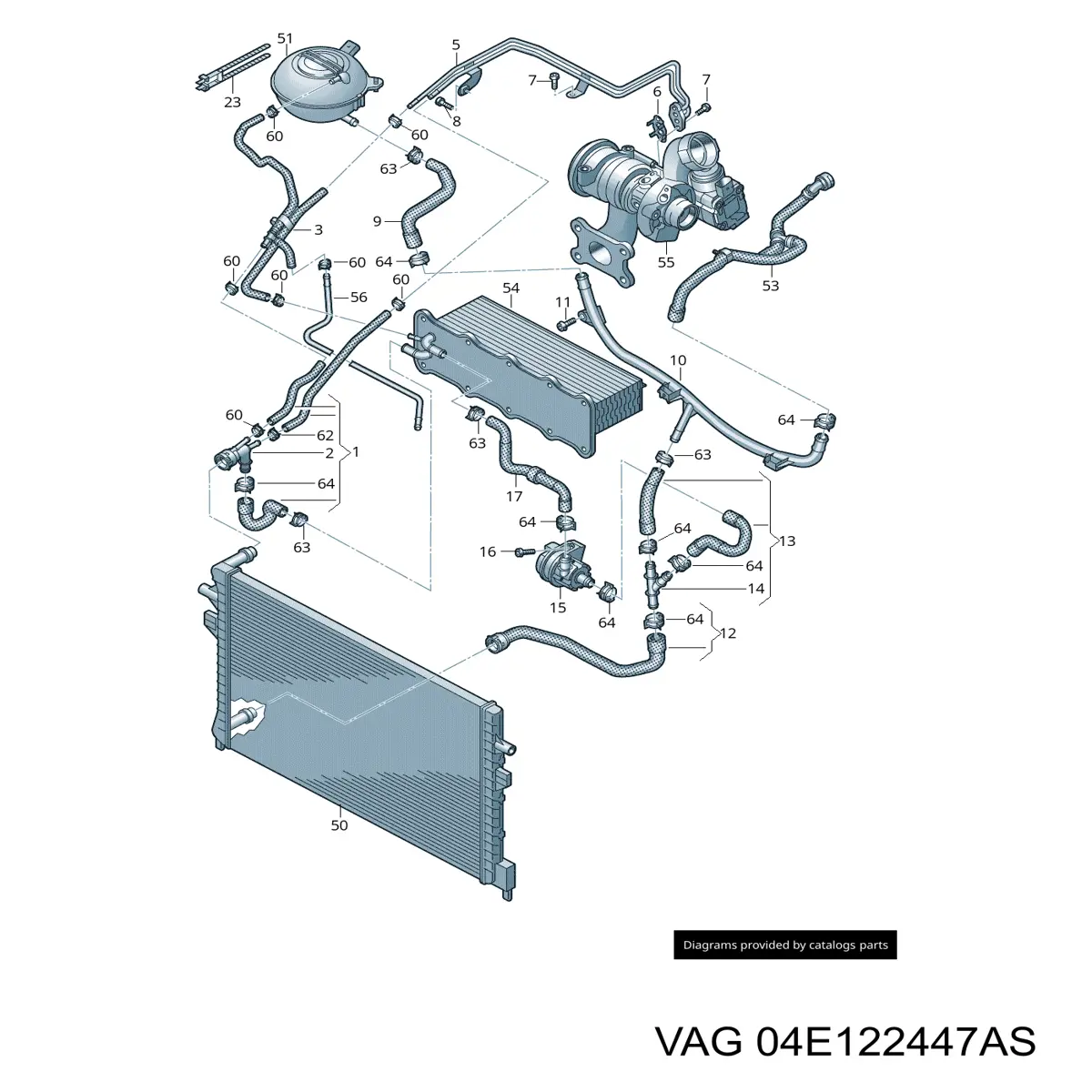 Купить 04E122447AS VAG 