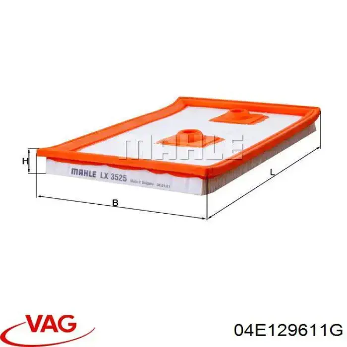  Caixa de filtro de ar Volkswagen Caddy IV carrinha (SAB, SAJ) (2015 - 2025) IV