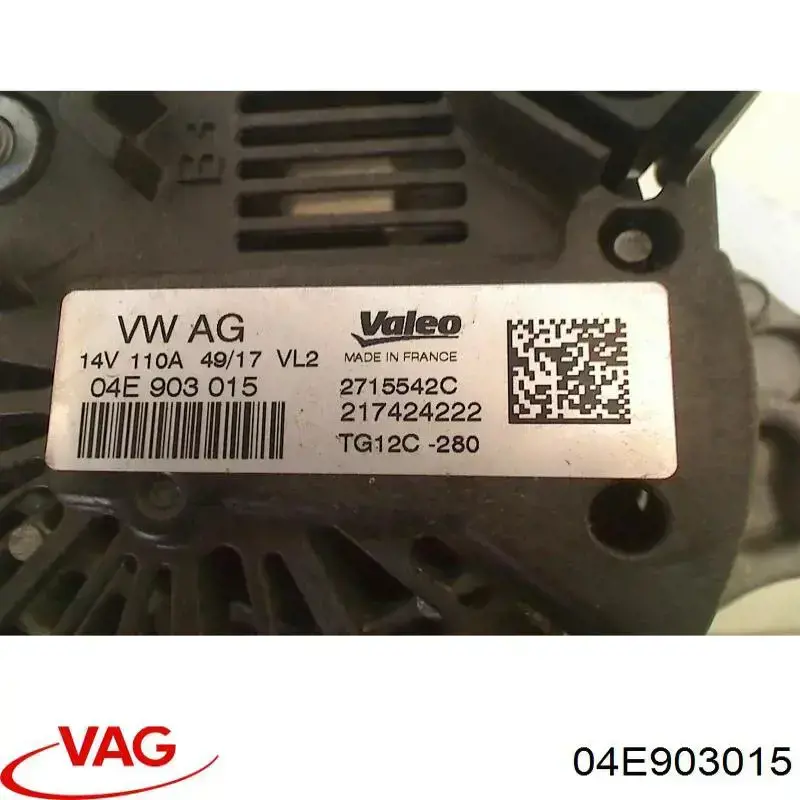 Генератор 439975 VALEO