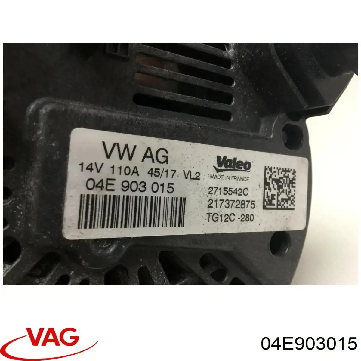 Автомобильный генератор VAG 04E903015AX цена, от 67.80 USD