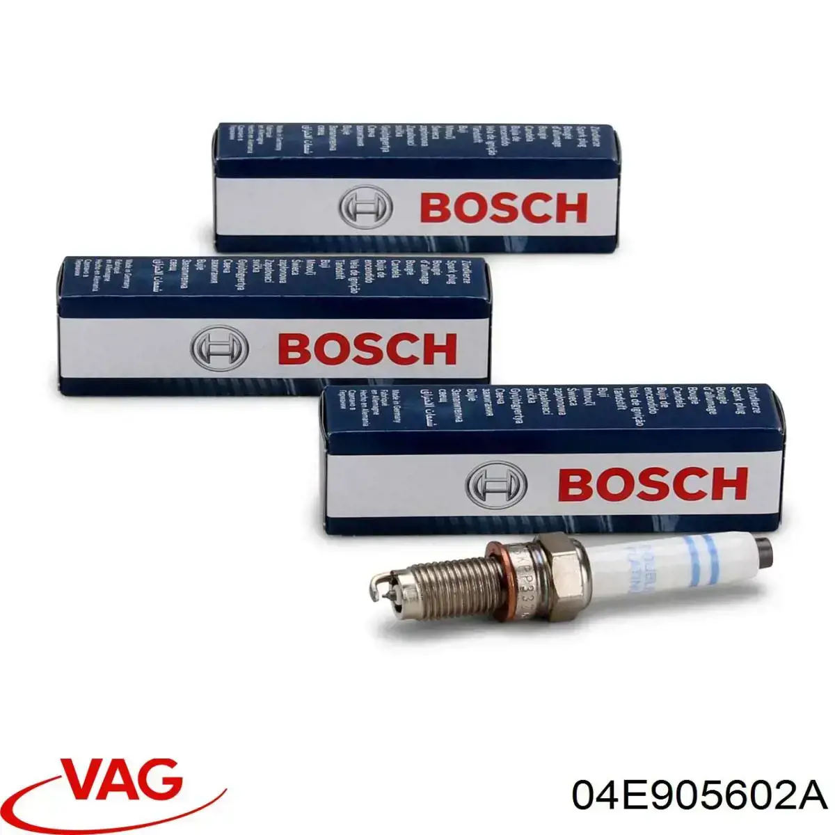 Свечи зажигания 04E905602A VAG